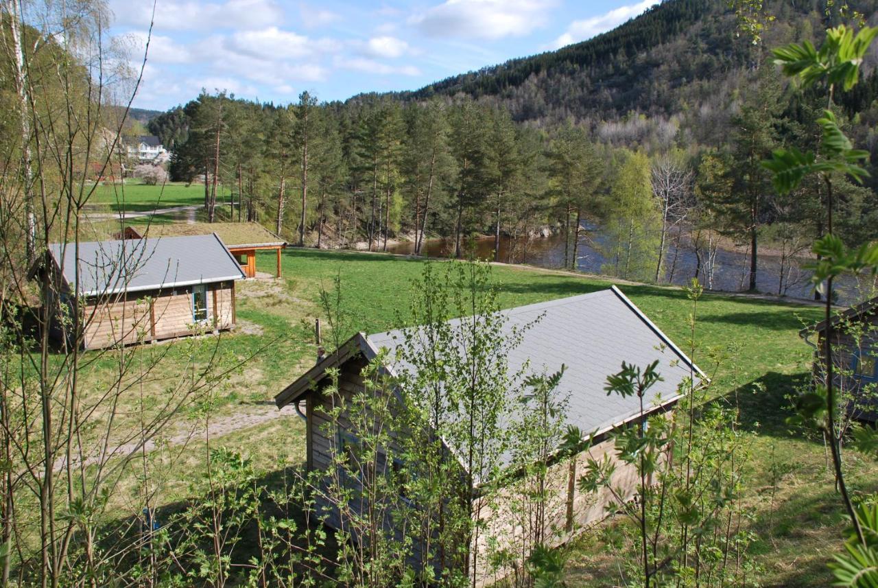 Mandalselva Laksehytter Marnardal Exteriör bild